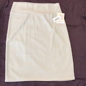 White with black polka dots Cassie